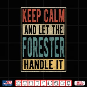 Design Forester Retro Design Vintage Professional Aesthetic Shirt
