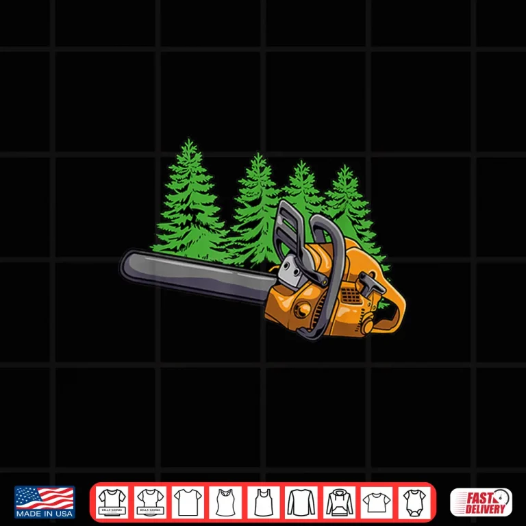 Design Lumberjack Forester Woodworker Chainsaw Professional Shirt