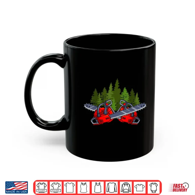 Mug Lumberjack Forester Woodworker Professional Tools Shirt