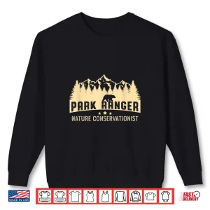 Sweatshirt Park Forest Ranger Nature Conservationist Camping Shirt