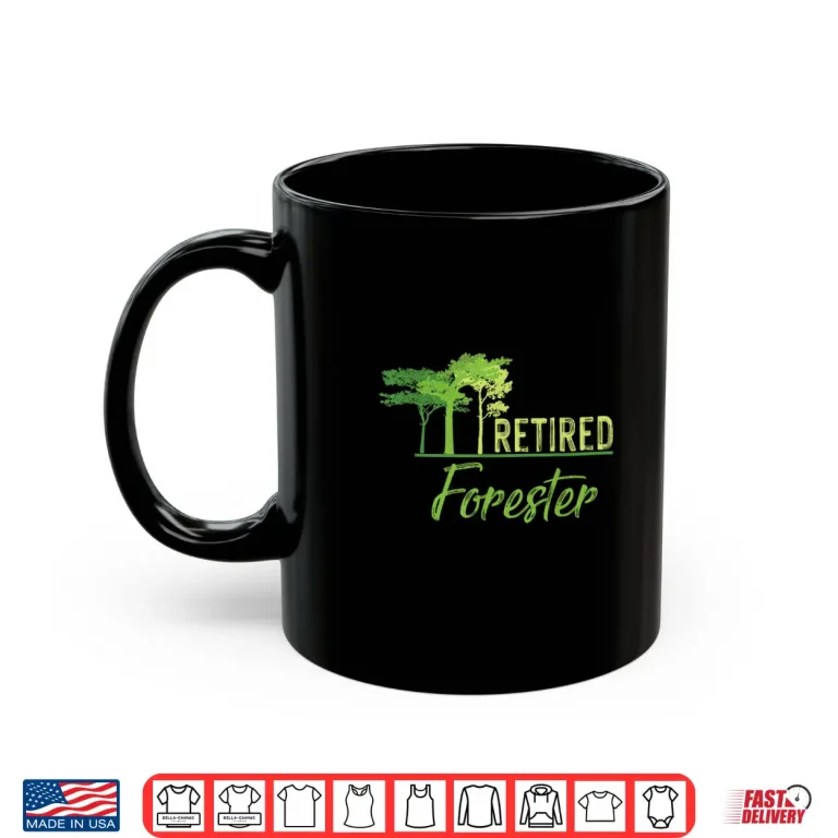 Mug Retired Forester Professional Achievement Graphic Shirt