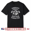 America First Austria Forester Woodcutter Logo Shirt
