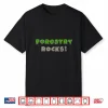Mens Funny Forestry Rocks Forest Timber Forester Woodman Foster Shirt