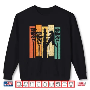 Sweatshirt Retro Tree Surgeon Logger Forester Vintage Arborist Shirt