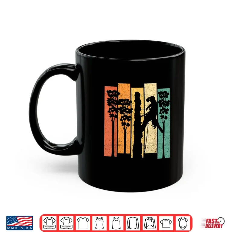 Mug Retro Tree Surgeon Logger Forester Vintage Arborist Shirt