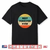 Best Forester Ever Professional Minimalist Graphic Shirt