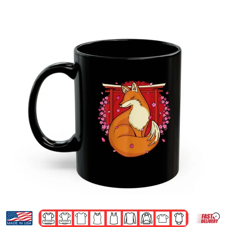 Mug Cute Fox Lover Wildlife Animal Nature Aesthetic Shirt