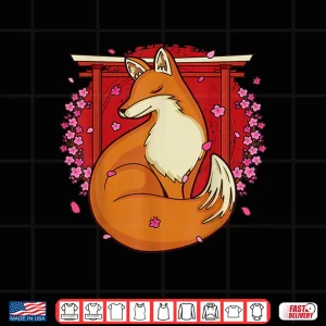 Design Cute Fox Lover Wildlife Animal Nature Aesthetic Shirt