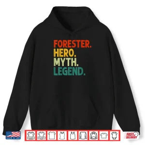 Forester Hero Myth Legend Vintage Professional Graphic Shirt 1 Hoodie Forester Hero Myth Legend Vintage Professional Graphic Shirt