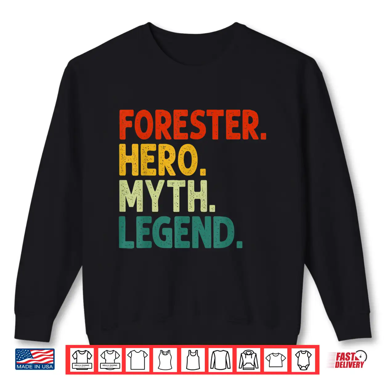 Forester Hero Myth Legend Vintage Professional Graphic Shirt Forester Hero Myth Legend Vintage Professional Graphic Shirt