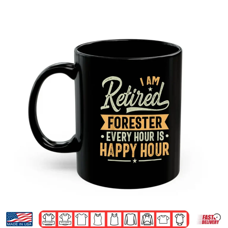 Mug Retired Forester Achievement Heritage Professional Shirt