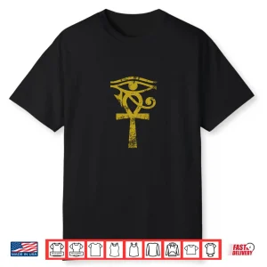 Egyptian Eye Of Horus Ankh Egypt Professional Apparel Shirt