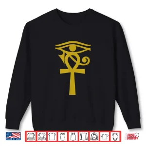 Egyptian Eye Of Horus Ankh Egypt Historical Shirt 2 Sweatshirt Egyptian Eye Of Horus Ankh Egypt Historical Shirt