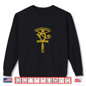 Sweatshirt Egyptian Eye Of Horus Ankh Egypt Professional Apparel Shirt