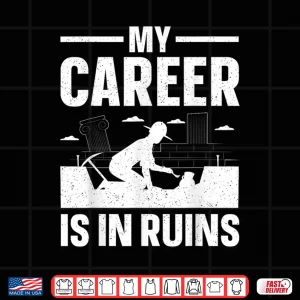 Design Funny Archaeology Art Professional Archeology Graphic Shirt