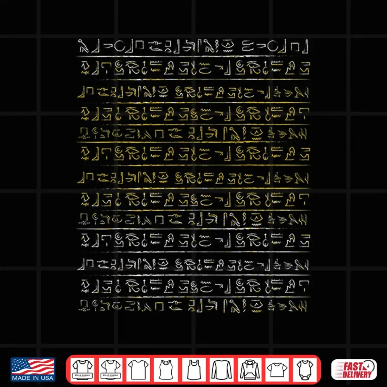 Design Hieroglyphics Egyptian Ancient Egypt Historical Gift Shirt