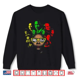 Sweatshirt Black History Leaders Collage Famous African American Shirt