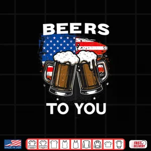 Design Beers To You Beer Lover Toast Professional Graphic Shirt