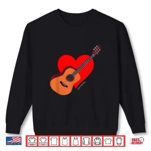 Sweatshirt I Love My Guitar Musical Instrument Student Graphic Shirt