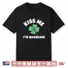 Kiss Me Im Bosnian Saint Patricks Day International Shirt