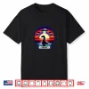 Loch Ness Monster Ufo Retro Alien Graphic Shirt