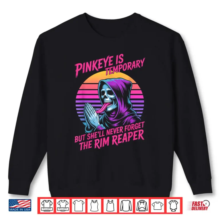 Sweatshirt Rim Reaper Sarcastic Humor Edgy Graphic Design Shirt