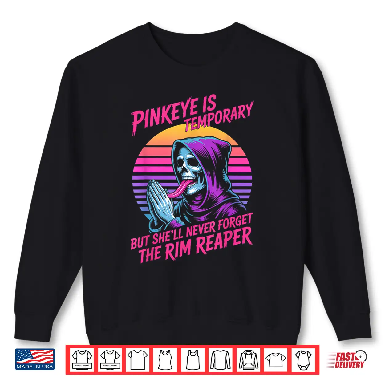 Rim Reaper Sarcastic Humor Edgy Graphic Design Shirt Rim Reaper Sarcastic Humor Edgy Graphic Design Shirt