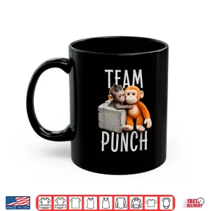 Mug Team Punch Baby Monkey Viral Character Graphic Shirt