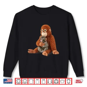 Monkey Punch Baby Graphic Little Punch Big Love Tee Shirt 2 Sweatshirt Monkey Punch Baby Graphic Little Punch Big Love Tee Shirt