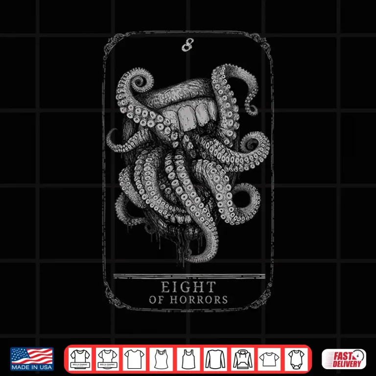 Design Hunt Showdown 1896 8Th Anniversary Eight Of Horrors Shirt