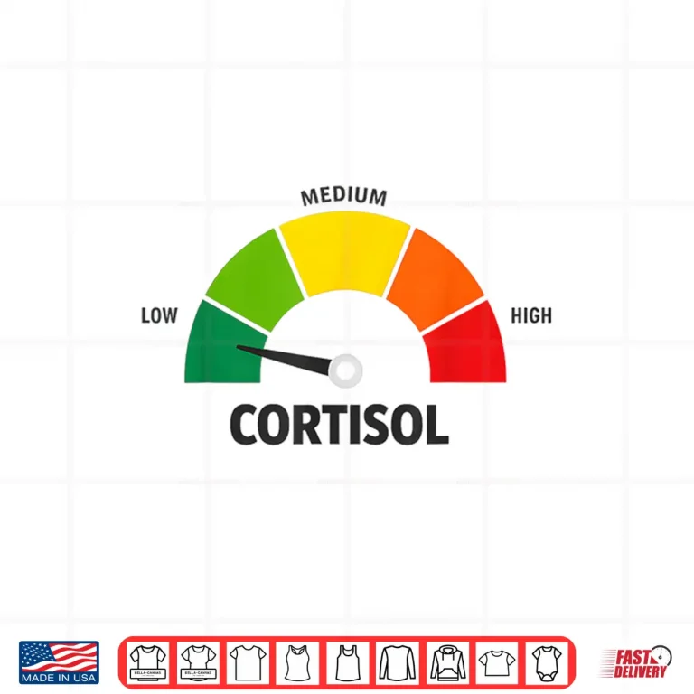 Design Low Cortisol Levels V Meme Shirt