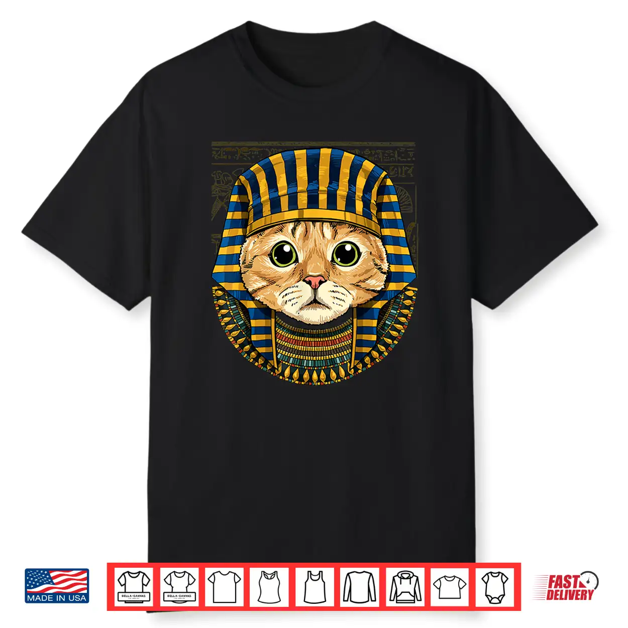 Cat Egyptian Pharaoh Historian Archaeologist Graphic Shirt Cat Egyptian Pharaoh Historian Archaeologist Graphic Shirt