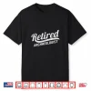 Classic Retirement Retro Retired Archaeologist Achievement Shirt