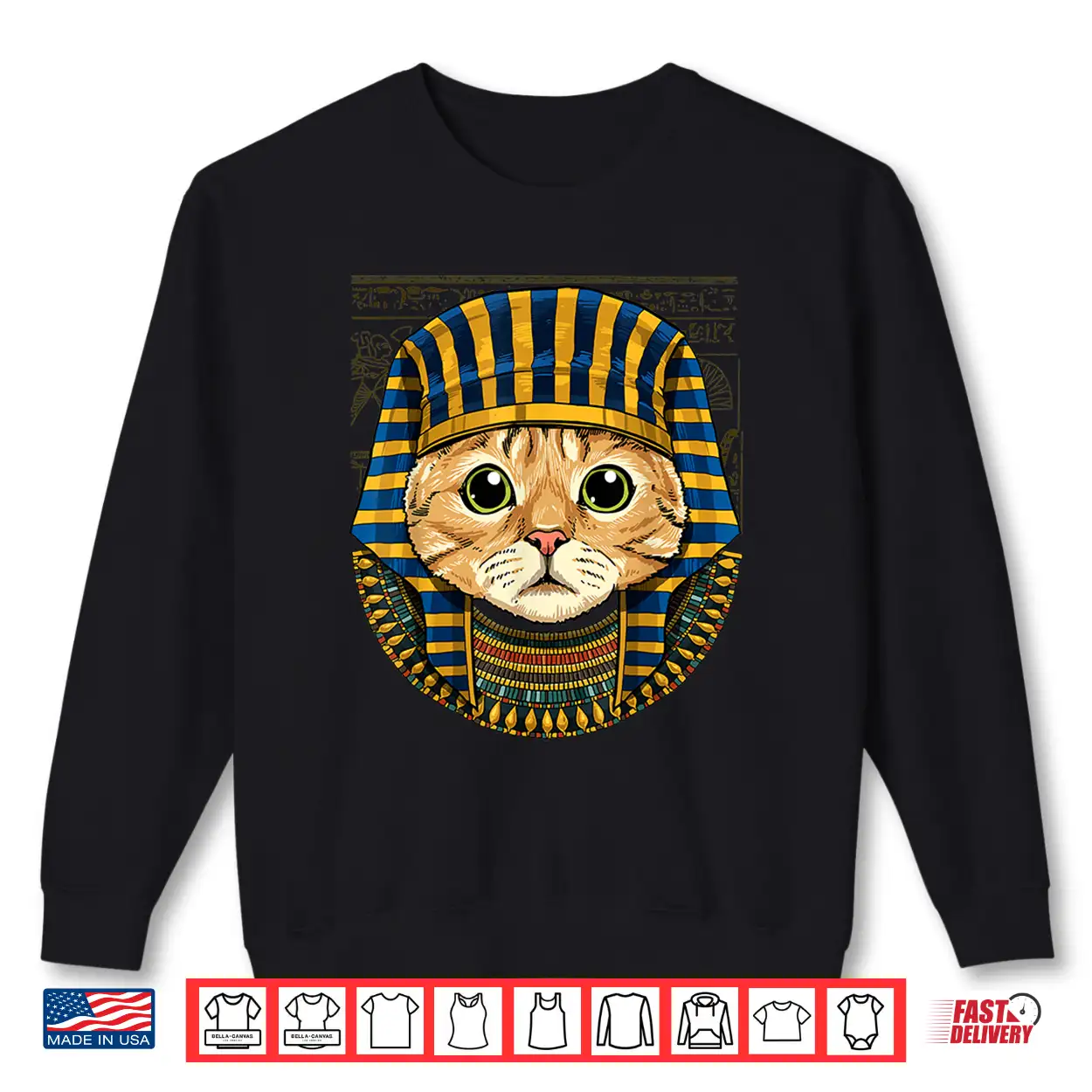 Cat Egyptian Pharaoh Historian Archaeologist Graphic Shirt Cat Egyptian Pharaoh Historian Archaeologist Graphic Shirt