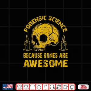 Design Forensic Science Bones Anthropologist Professional Design Shirt