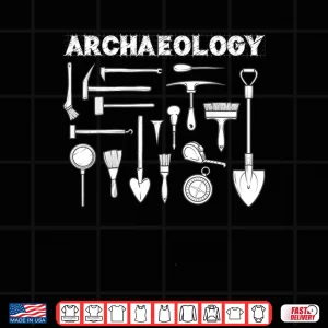 Design Cool Archaeology Art Professional Academic Graphic Shirt