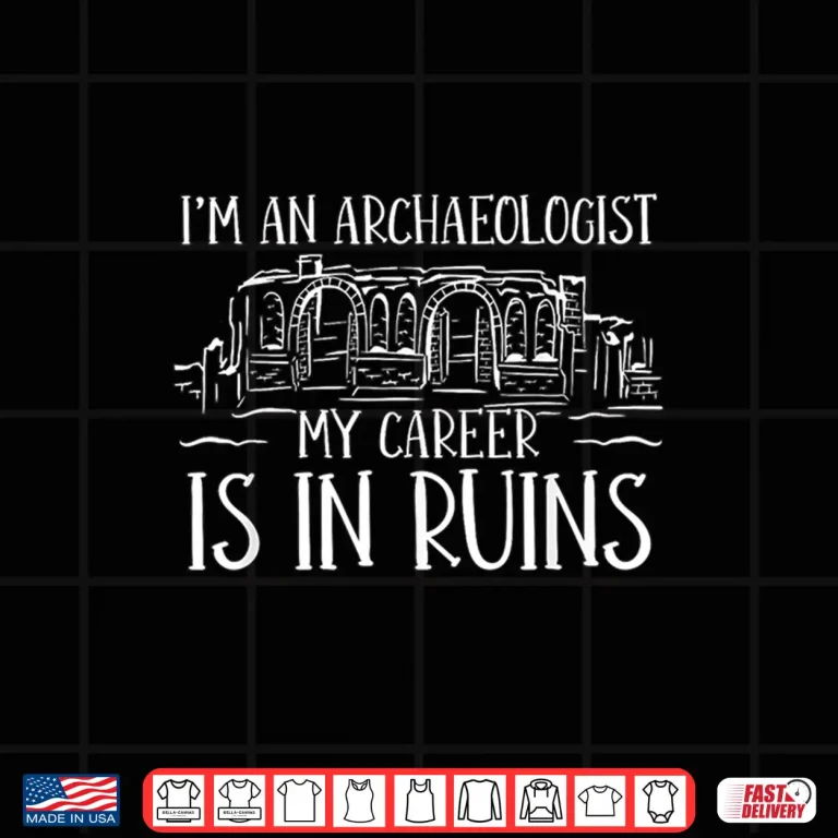 Design My Career Is Rock Collector Professional Archaeology Humor Shirt