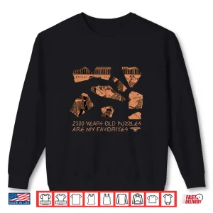 Sweatshirt Ancient Greek Vase Fragment Historian Professional Shirt 1
