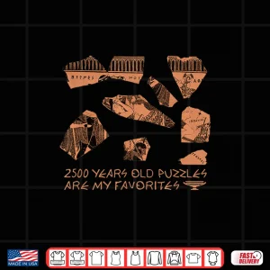 Design Ancient Greek Vase Fragment Historian Professional Shirt 1