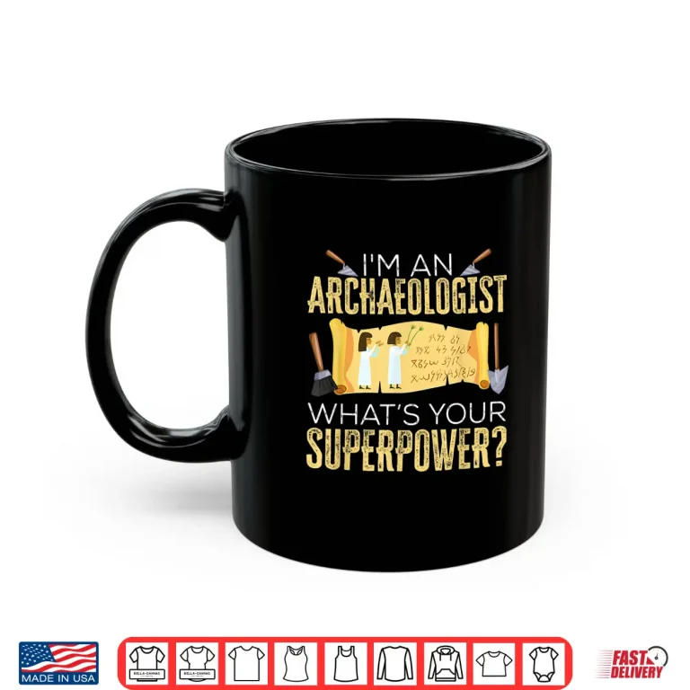 Mug Archaeology Archaeologist Professional Minimalist Design Shirt 1