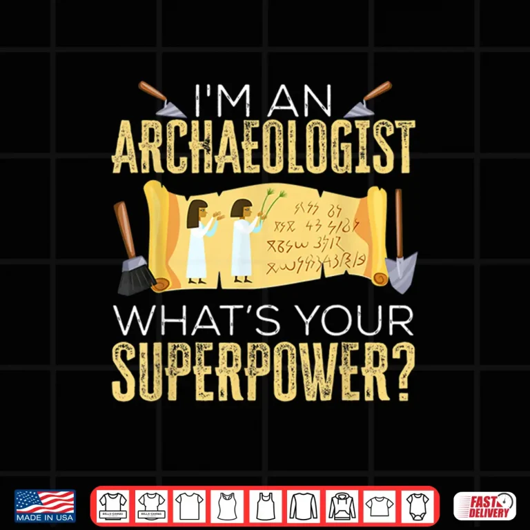 Design Archaeology Archaeologist Professional Minimalist Design Shirt