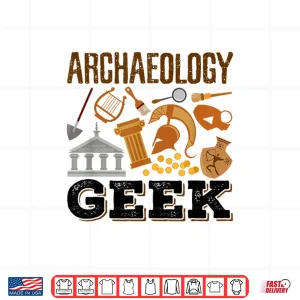 Design Archaeology Geek Student Professional Academic Shirt