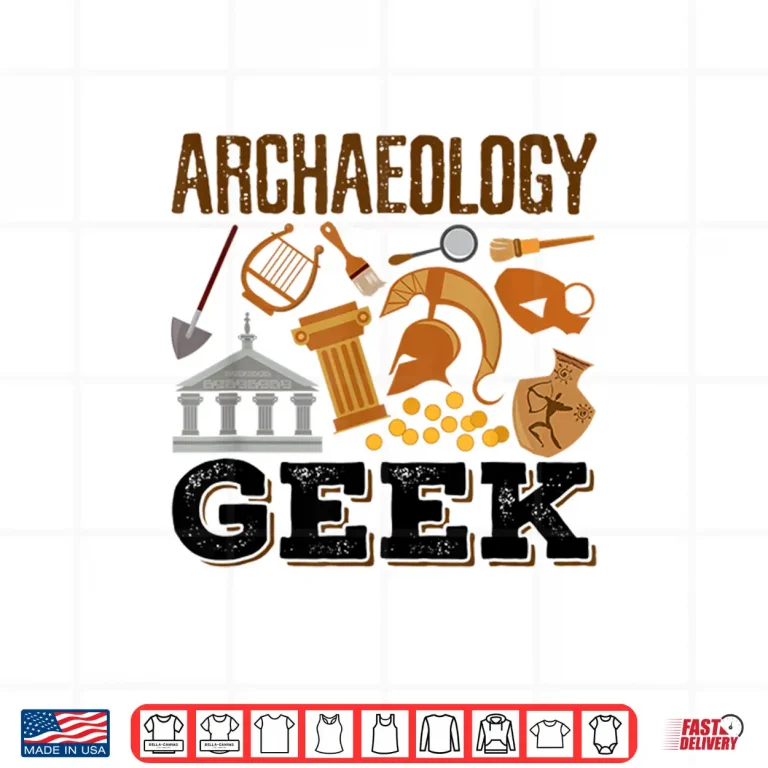 Design Archaeology Geek Student Professional Academic Shirt 1
