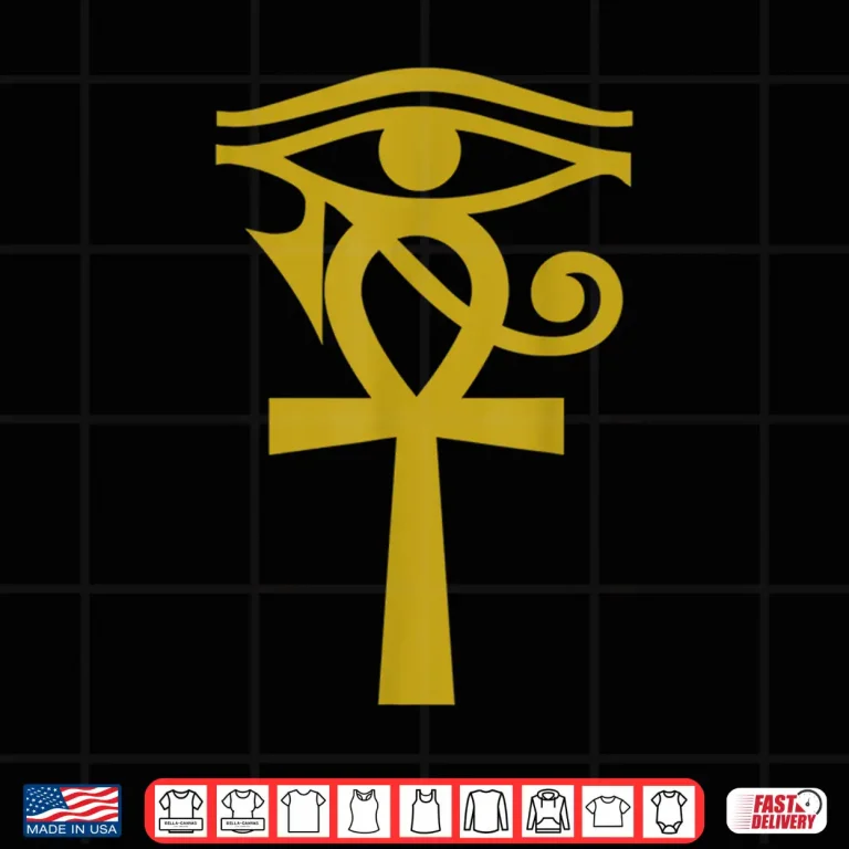 Design Egyptian Eye Of Horus Ankh Professional Historical Shirt 1
