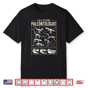 Future Paleontologist Career Professional Science Shirt