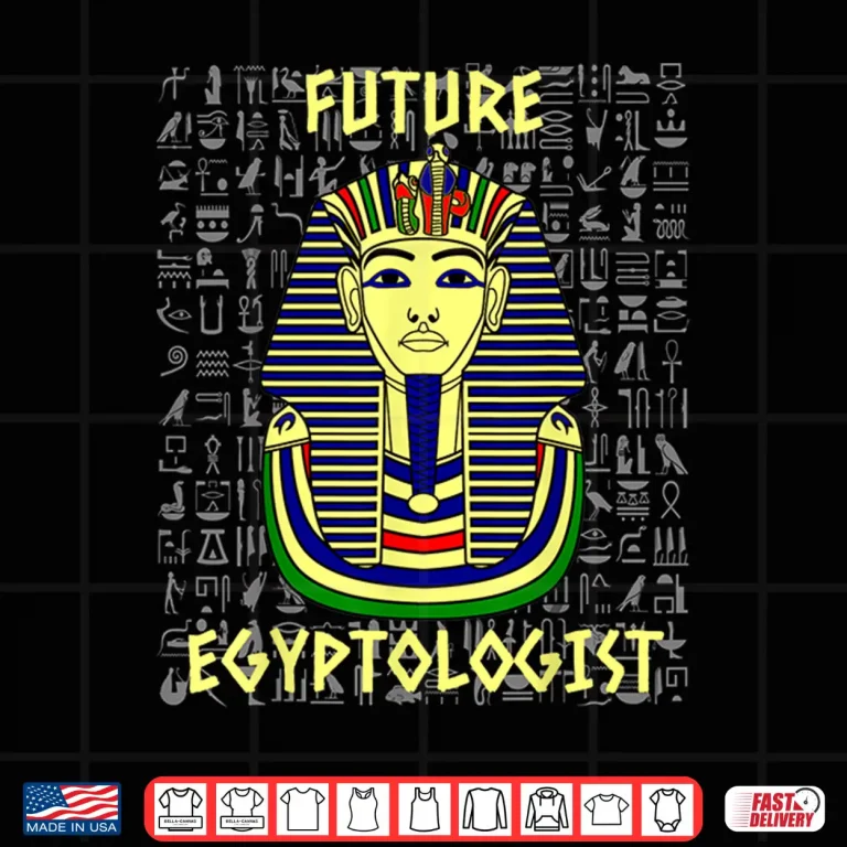 Design Future Egyptologist Kids Career Professional Historical Shirt