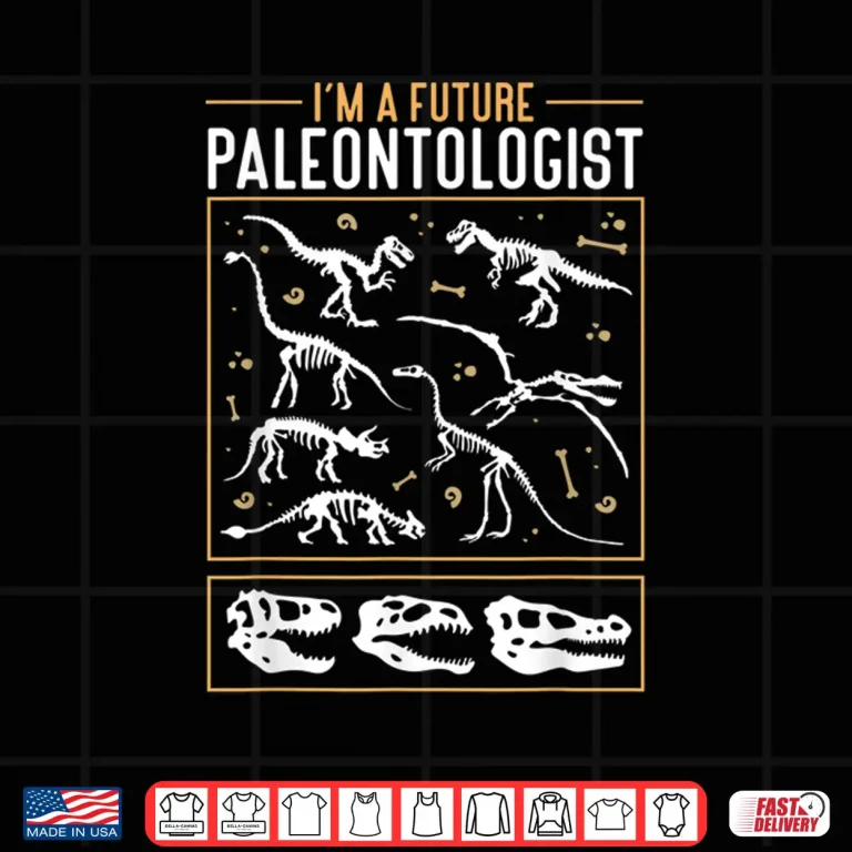 Design Future Paleontologist Career Professional Science Shirt 1