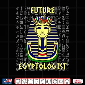Design Future Egyptologist Kids Career Professional Historical Shirt 1
