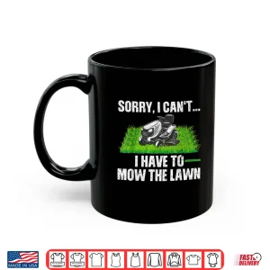 Mug Funny Lawn Mowing Design Lawn Mower Professional Graphic Shirt