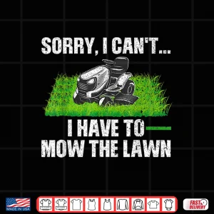 Design Funny Lawn Mowing Design Lawn Mower Professional Graphic Shirt